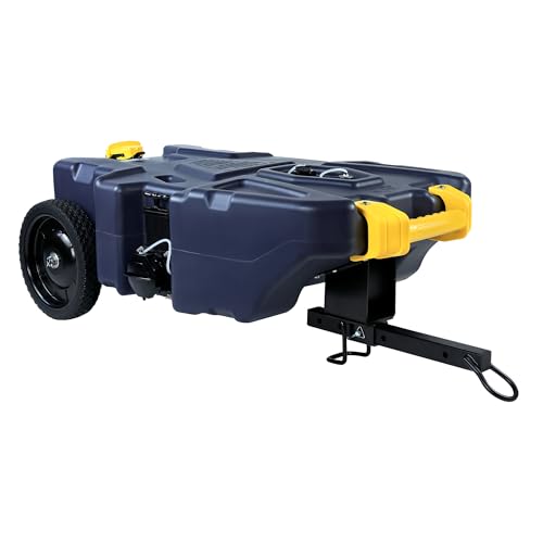 Venustank 30 Gallon RV Portable Waste Tank 2 Wheel Tote...
