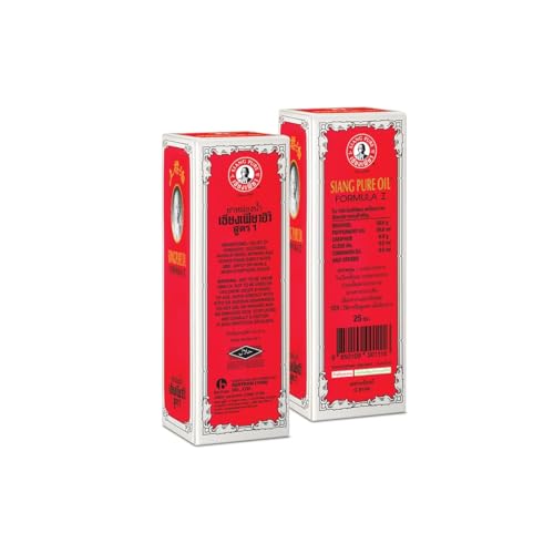 Siang Pure Oil Original Red Formula 25ml (x3)