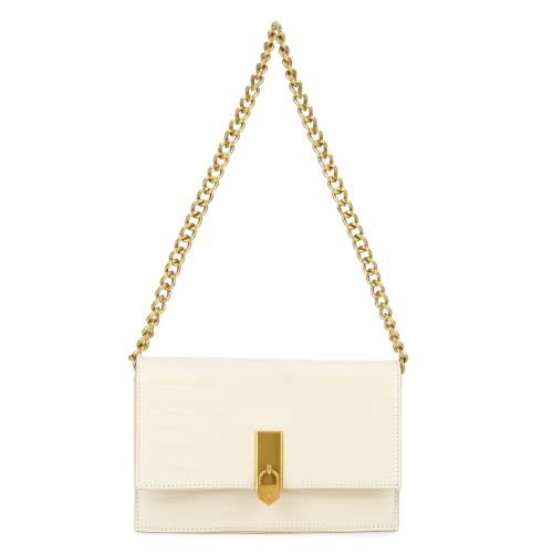 Image of Miraggio Mila Shoulder Clutch Bag With Chain Strap For Party | Clutch Purse For Women