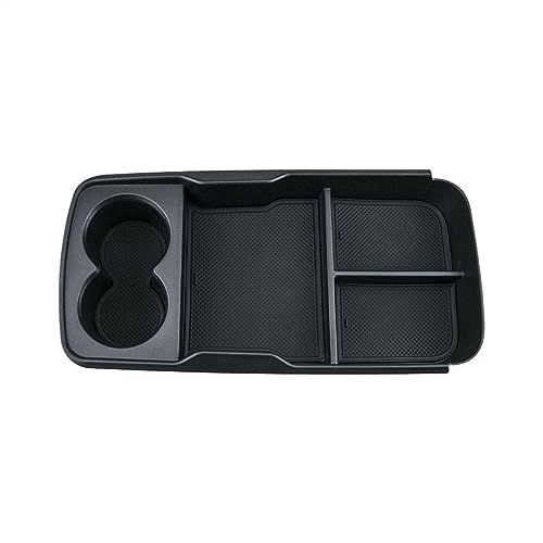 Organisateur d'accoudoir boîte rangement console centrale Kia EV6 noir 2023