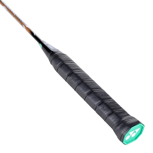 Image of YONEX Nanoflare 9000i Badminton Racquet (Copper Metallic) Strung | G4 Grip | Full Cover