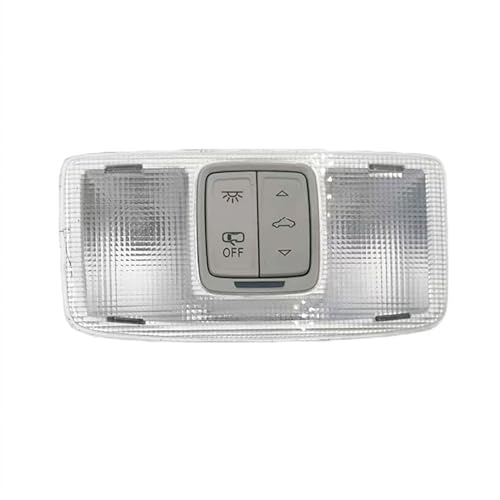 Car Reading Light Sunroof Switch for VW New Jetta VS5,Car Interior Overhead Console Dome Light Reading Lamp Sunroof Switch Parts.,A-Without Skylight