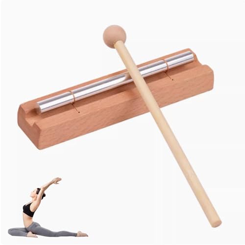 Energy Klangstab Chime Klangstab aus Metall Perkussions-Windspiel Meditationsglockenspiel Monophones Meditationsinstrument Angenehm und Knackig Geeignet für Gebete Yoga Unterricht