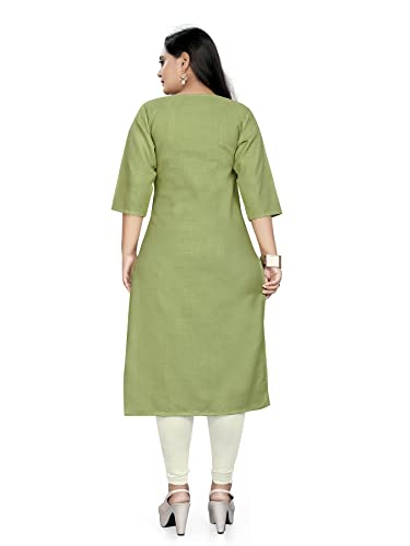 Image of Women's Embroidered Plus Size Kurtis