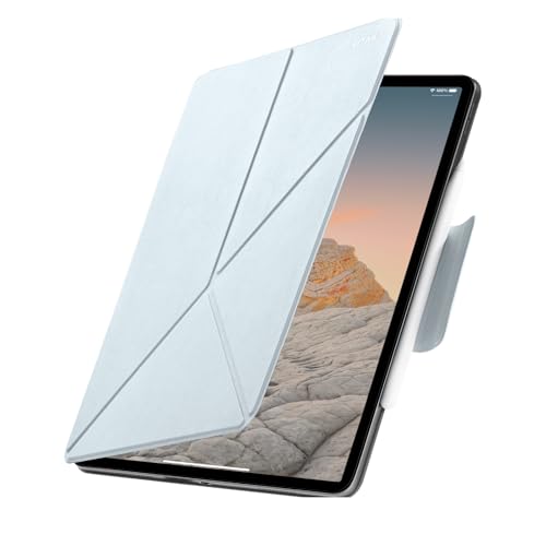 PITAKA Coque pour iPad Air 13 2024/2025 Coque Magnétique pour iPad Pro 12.9 2022/2021/2020/2018 Housse de Protection Ultralégère avec Porte-stylo iPad Stand...