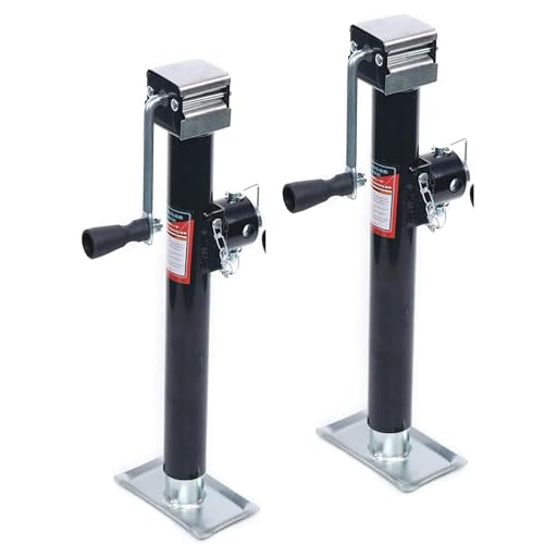 Futchoy 1000 kg, supporto girevole per rimorchio, 45 – 71 cm, regolabile Yacht per rimorchio, caravan, ruspa