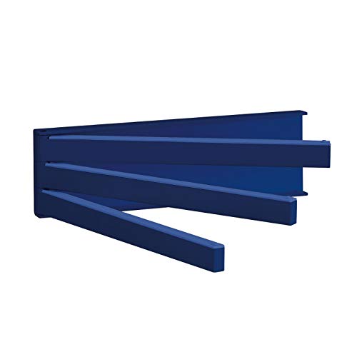 Belca キッチン収納 マグネット ふきん掛け FLAT in 幅25×奥行1.65×高さ7.6cm ネイビー フラット イン 壁面収納 FK-FNV