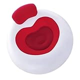 KICHOUSE Aufblasbarer Outdoor Lounger mit Rückenlehne PVC Sitz Faltbares Leichtes Luftsofa für Camping Strand und Garten Tragbarer Bequemer Sitzsack für Freizeit und Entspannung