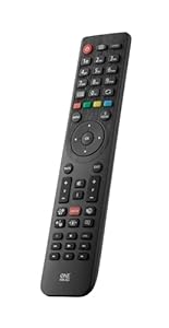 One For All Telefunken TV Fernbedienung - Funktioniert mit ALLEN / Smart TV - die ideale TV-Ersatzfernbedienung - URC1918