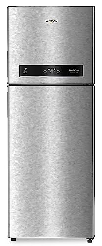Image of Whirlpool 340 L 3 Star IntelliFresh Convertible Inverter Frost Free Double Door Refrigerator Appliance (IF INV CNV 355, 3s, Alpha Steel, Convertible)