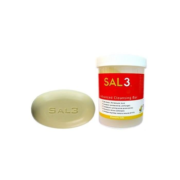 Buy SAL3 Cleansing Bar AntiFungal Antiseptic Facial Acne, Foot, Scalp