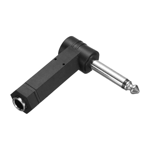 Adaptador TS 6.35 mm mono Meccanixity macho a hembra para auriculares y audio MP4