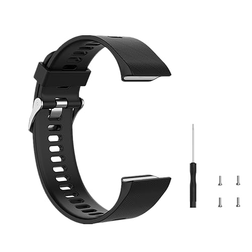 Muovrto Correa de reloj para Garmin Approach S10, correa de repuesto de silicona impermeable para Garmin S10, Silicona
