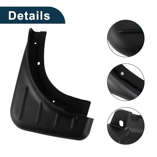 Image of Mud Flaps Splash Guards for Porsche Cayenne 2018-2023 W /Mount Accessories Mud Guards Front and Rear 1 Set