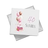 Personalised 40th Birthday Gifts for Her photo album