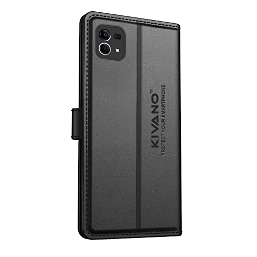 Image of KIVANO Compatible with Oppo F21 Pro 4G / Oppo F21S Pro 5G Flip Cover | Leather Finish | Inside Pockets & Inbuilt Stand | Shockproof Wallet Style Magnetic Closure Back Cover Case