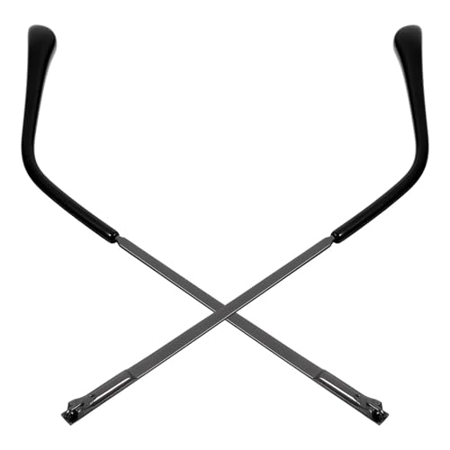 Patillas de gafas para reparar varillas sueltas kit de metal con encaje de dientes dobles
