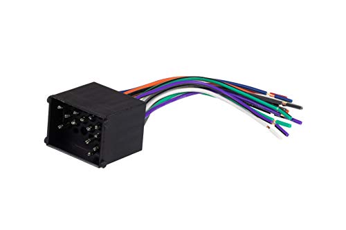 Scosche BW01B Wire Harness to Connect an Aftermarket Stereo Receiver for Select 1989-2008