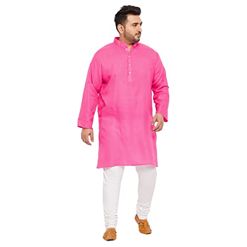 Image of Bigbanana Plus Size Men Regular Fit Kurta