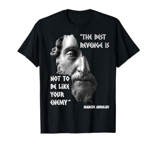 Marcus Aurelius Stoic Wisdom Best Revenge Quote T-Shirt