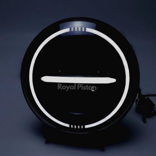 Image of Smart LED 7 inch Diamond-Cut Headlight | 75-110W 2023 CREE LED H4 Plug & Play Compatible With Royal Enfield, Thar, Gypsy (Royal Piston Minus)