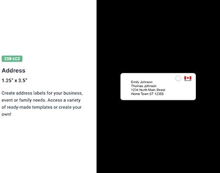 Amazon.com: ZSB Series from Zebra - ZSB Labels, Recyclable ...