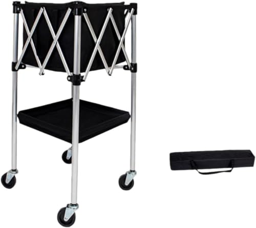 Bianstar�e�j�X�{�[�����[�J�[�g�C�{�[���J�[�g ��e�� �L���X�^�[�t�� �{�[������ �܂��� ���[�J�[�g �싅�A�\�t�g�{�[���A�e�j�X�A�o�h�~���g���A�싅�Ȃǂ̃{�[���Ή� ���[�ܕt�� (�u���b�N,���f��B ���^�e�j�X�J�[�g + ���[�o�b�O) [���s�A��