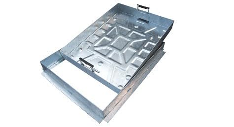 Manhole Cover 600x450x80mm Recessed