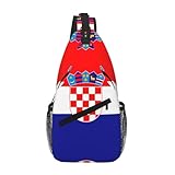 rrxnbcgg Bolsa cruzada en el pecho con la bandera de la República de Croacia para hombre, para teléfono, viajes, festivales y uso diario