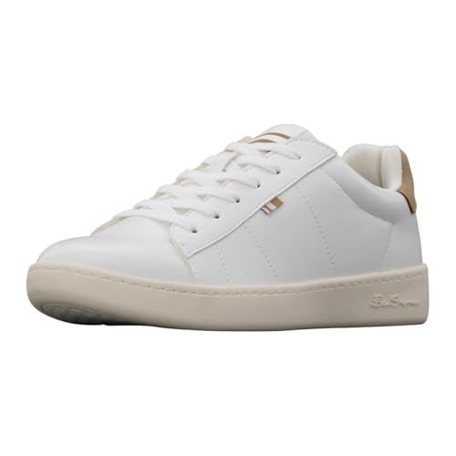 Image of Ben Sherman Mens Hampton Lace Up Sneakers Shoes Casual