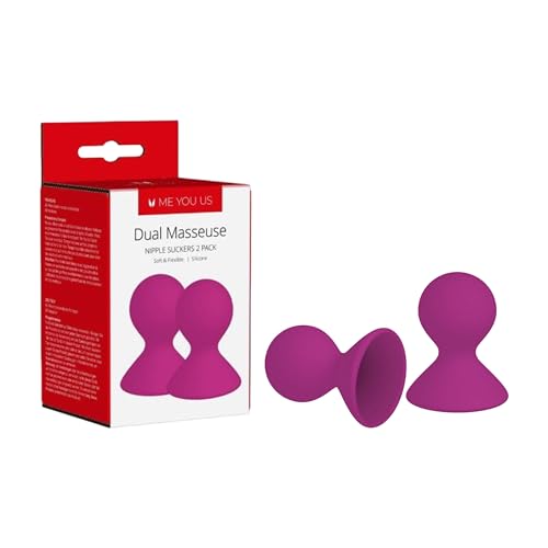 Kinx Dual Masseuse Pack de 2 Suceurs de Mamelons en Silicone