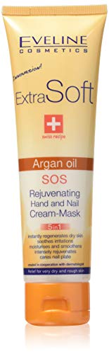 Eveline Cosmetics Extra Soft Rejuvenating Hand and Nail Cream-Mask 5in1