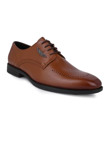 Image of ALBERTO TORRESI Hungary Series 607 Branded Sole Formal Shoes