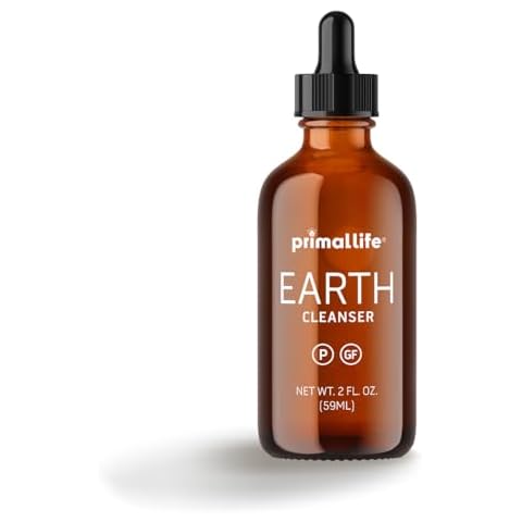 Primal Life Organics - Earth Cleanser Detoxifying, Polishing, Detoxication, Nutrient Exfoliation, Organic, Paleo, Gluten-Free, Eco-Friendly, Vegan (2 FL OZ) Cover