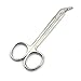 PRECISE CANADA: UNIVERSAL WIRE CUTTING SCISSORS, ANGLED, 1 SIDE SERRATED, 12CM/4.75