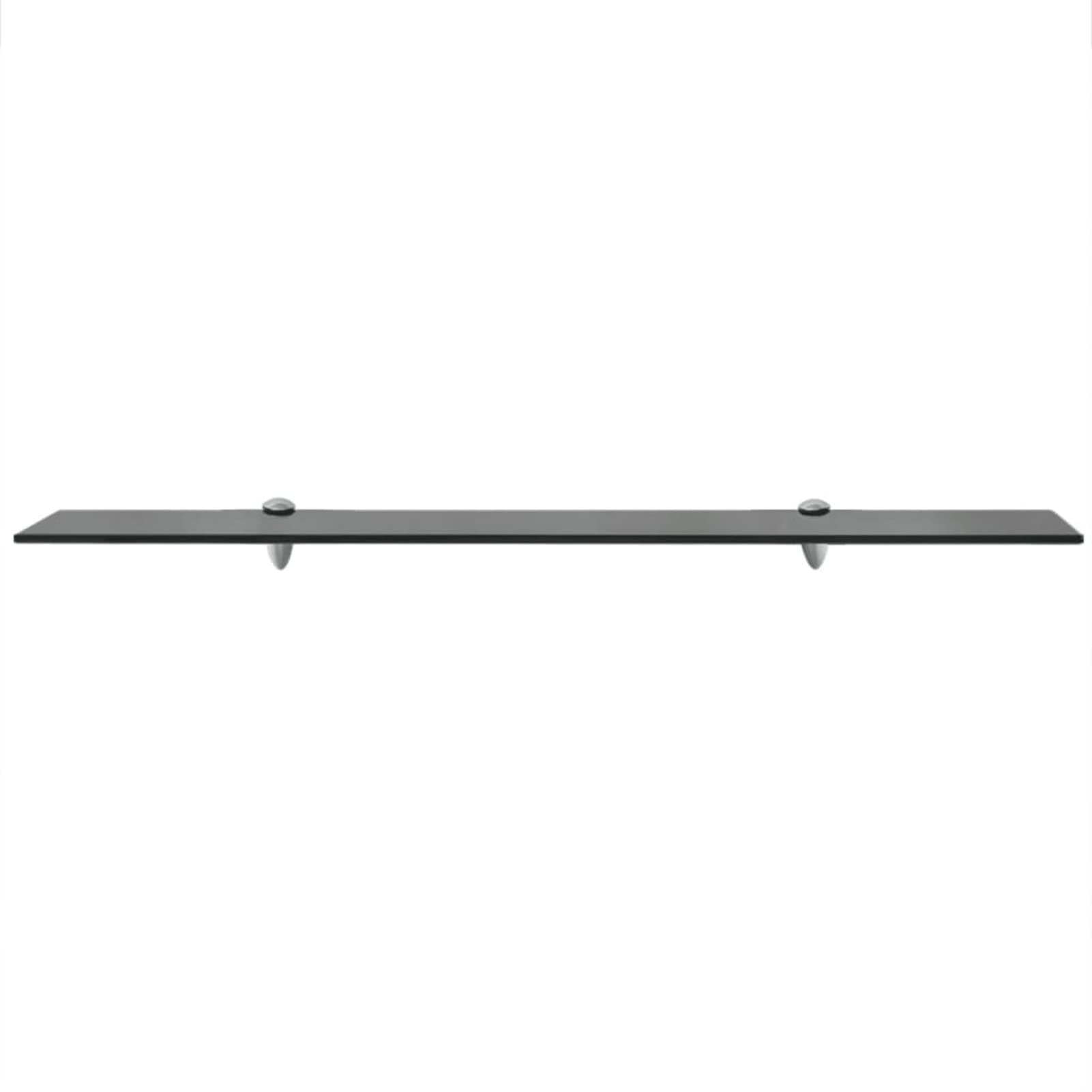 Homgoday Estantes flotantes de cristal, 90 x 10 cm, 8 mm, armario librería, vitrina, librería vertical, ahorra espacio, estantería de suelo, para salón, estudio, modelo 3051508