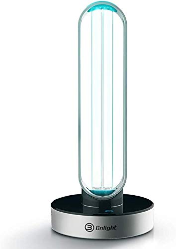 Mr.T UV-Sterilisationslampe, intelligente Induktionsdesinfektionslampe des menschlichen Körpers, 100% tötende Bakterien, Viren, Schimmel, reinigende Luft,Größe:60W Ozone disinfection lamp