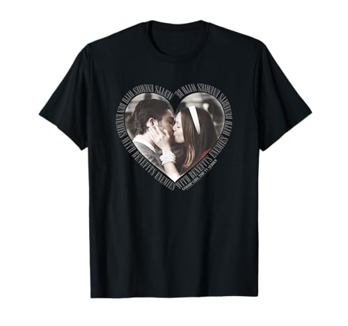 Gossip Girl Chuck & Blair Heart Camiseta