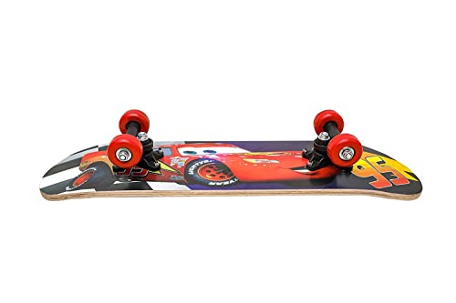 Image of BABAFAB Portable Handheld Lightweight Skateboard 24 inchX 6 inch Light Flashing 4 Wheels Mini Cruiser Skateboard, Beginners Longboard Suitable for Kids (95 car)