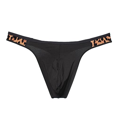 Men's Cotton Thong - Sexy Low Rise G-String T-Back for Sports (3 Pack)4