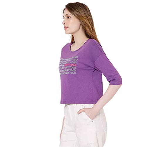Image of VERO MODA Women's Floral Regular Fit T-Shirt