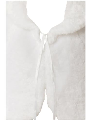 Dreamer Little Girls Toddler Long Sleeve Faux Fur Cardigan Jacket Dress Coat3