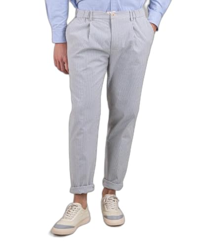 El Ganso Pantalón Coordinado Seersucker Azul