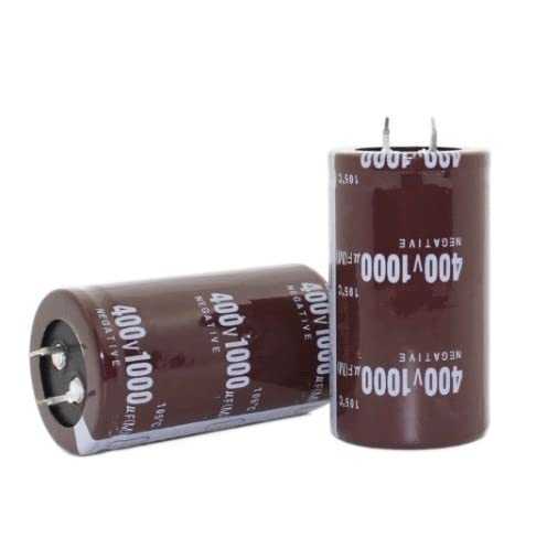 2PCS 400v1000uf Electrolytic Capacitor Radial 1000uf 400V 35x50mm(2PCS)