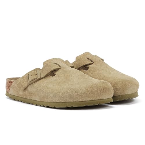 Image of Birkenstock Women's Boston Suede Clogs