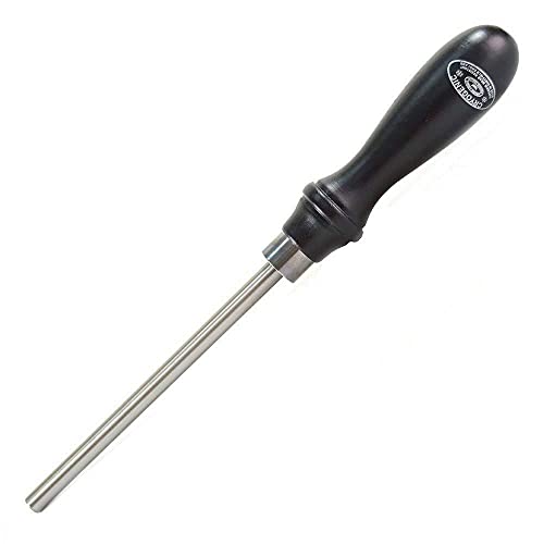 Crown Hand Tools #377KW 1 Count Stainless Steel Straight Shank Straight Flute Cabinet Scraper Burnisher