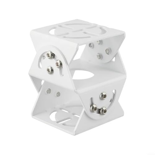 Soporte de montaje de varilla para cámaras de seguridad con construcción de aleación de aluminio ajustable de 3 ejes para una instalación segura