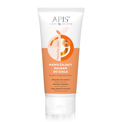 APIS Peachy Skin Gesichtsmaske 100 ml – Nährende Maske mit Pfirsichkernöl, Sheabutter, Hyaluronsäure & Squalan – Feuchtigkeit, glatte Haut, Glow