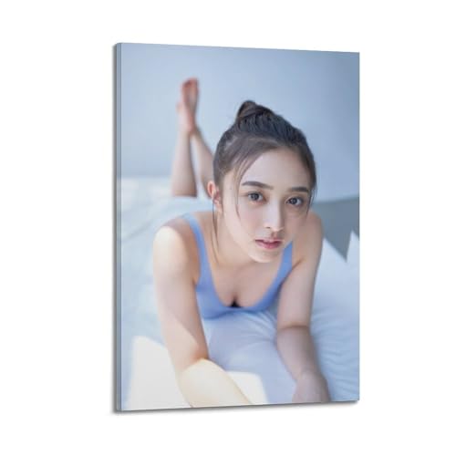 ���a���͓I�Ȏʐ^�|�X�^�[�L�����o�X�ǉ�o�X���[�� �x�b�h���[�� �I�t�B�X�����A�[�g��i.-12x18inch(30x45cm)-Frame-style