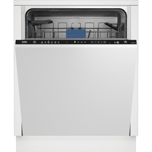 Beko BDIN36451 Geschirrspüler vollintegrierbar 6 Programme, LCD Display, Startzeitvorwahl EEK: B ohne Möbelfront